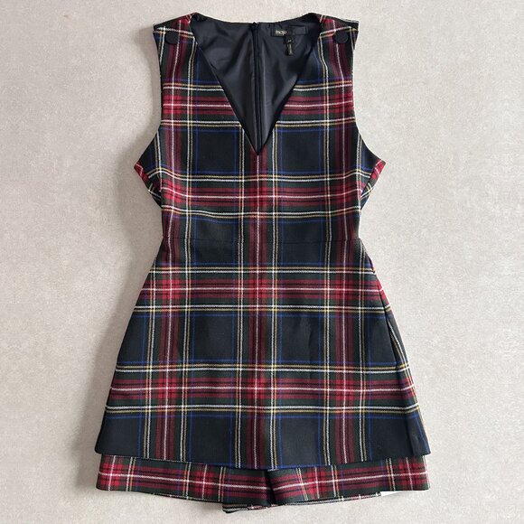 Maje Iris Plaid Romper ASO Riverdale / Fate: The Winx Saga / PLL - Picture 6 of 13